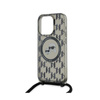 Karl Lagerfeld IML Crossbody Monogram Karl & Choupette Head MagSafe - iPhone 15 Pro Case (black)