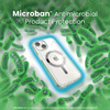 Speck Gemshell Grip + MagSafe - Etui do iPhone 15 (Clear / Chrome Finish)