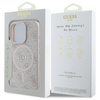 Guess 4G Ring Classic Logo MagSafe - Coque pour iPhone 16 Pro Max (rose)
