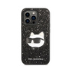 Karl Lagerfeld NFT Glitter Choupette Patch - Etui iPhone 14 Pro Max (czarny)