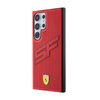 Ferrari Big SF Perforiert - Samsung Galaxy S24 Ultra Tasche (rot)