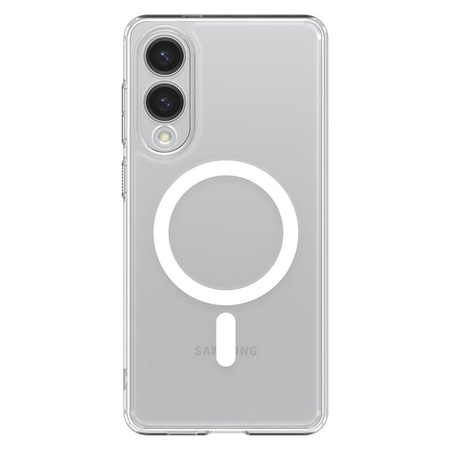 Spigen Ultra Hybrid MagSafe - Case for Samsung Galaxy S25 Edge (Clear / White)