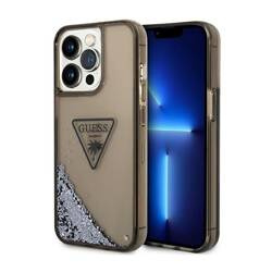 Guess GUHCP14XLFCTPK iPhone 14 Pro Max 6,7" czarny/black hardcase Liquid Glitter Palm Collection