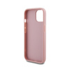 Coque Guess Glitter Script Big 4G - iPhone 15 Case (rose)