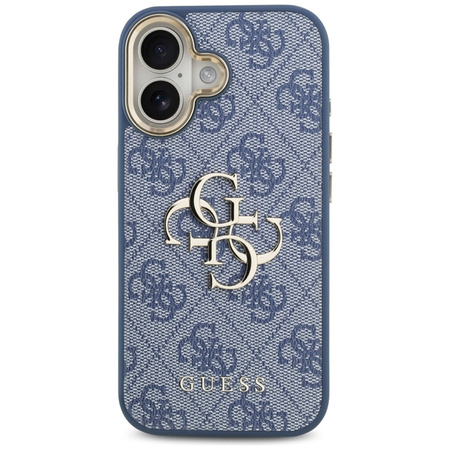 Guess 4G Big 4G Classic Logo - Case iPhone 17 (Blue / Gold)