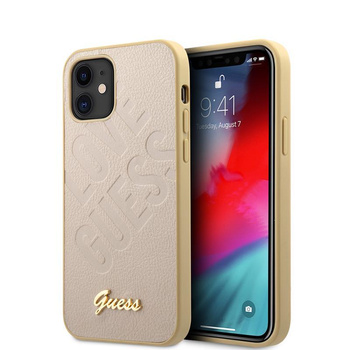 Guess Iridescent Love - iPhone 12 mini tok (arany)