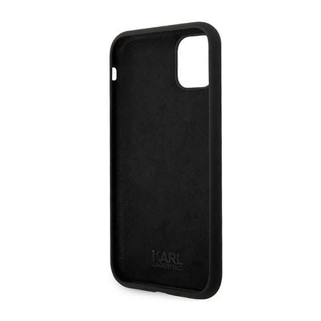 Karl Lagerfeld Silicone NFT Choupette - Coque iPhone 11 (noir)