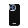 DKNY Liquid Silicone Small Metal Logo MagSafe - iPhone 15 Pro Case (black)