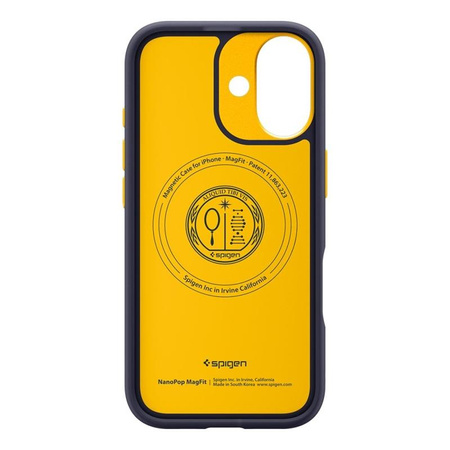 Spigen Nano Pop Mag MagSafe - Hülle für iPhone 17 (Blueberry Navy)