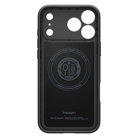 ETUI DO IPHONE 17 PRO MAX do MAGSAFE SPIGEN THIN ORYGINALNE CZARNE CASE