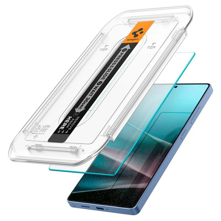 Spigen üveg.TR EZ Fit 2-Pack - Edzett üveg Samsung Galaxy S25 Ultra készülékhez (2 db)