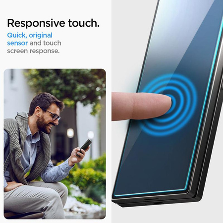 Spigen Glas.TR EZ Fit 2er-Pack - gehärtetes Glas für Samsung Galaxy Z Fold 6 (2 Stück)