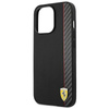Ferrari Carbon - iPhone 14 Pro Tasche (Schwarz)