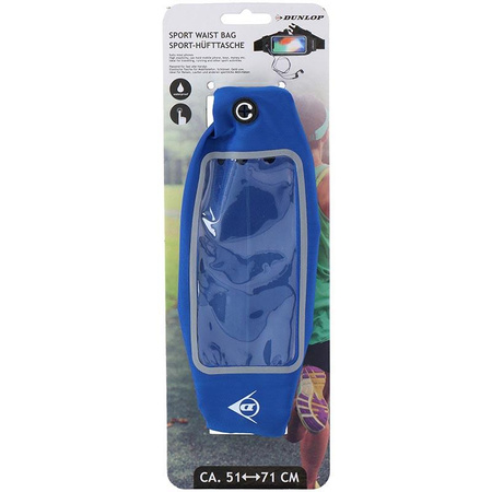 Dunlop - Sportband für Smartphone-Elektronik 51-71 cm (blau)