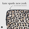 Kate Spade New York Puffer Sleeve - MacBook Pro 16" / Laptop 16" Cover (Classic Leopard)