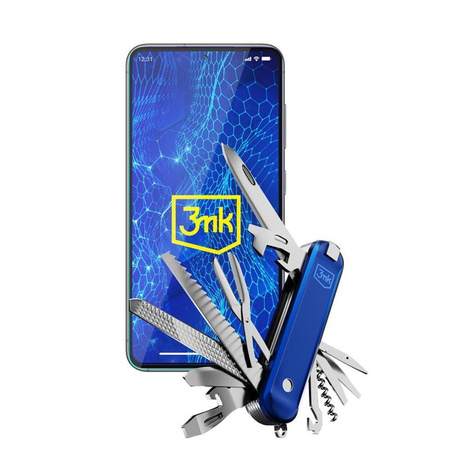 3mk HardGlass Max Lite - Verre trempé pour Samsung Galaxy S23 5G (Noir)