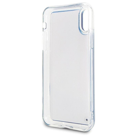 Guess California - iPhone Xs / X Fall (Glühen im Dunkeln Sand / Rot)