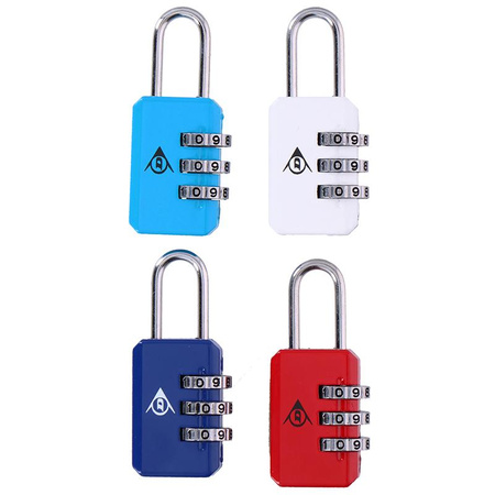Dunlop - Cadenas pour valise, à combinaison (bleu marine)