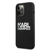 Karl Lagerfeld Silicone Stack Logo - pouzdro pro iPhone 13 Pro Max (černé)