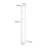 Green Cell - GC Habu Post mounting post for HabuDen Wallbox electric car charging station