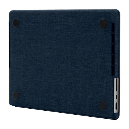Incase Textured Hardshell in Woolenex - Materiałowa obudowa MacBook Pro 14" (2023-2021) (kobaltowy)