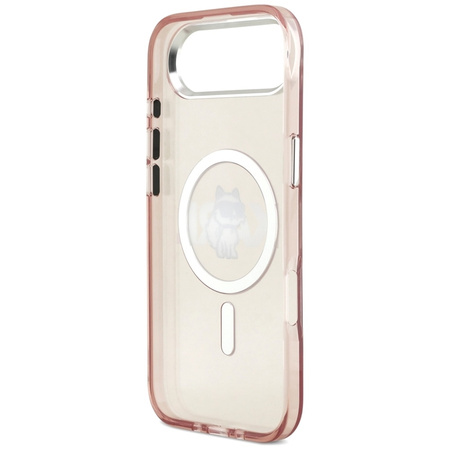 Karl Lagerfeld IML Choupette Sketch Logo MagSafe - Case iPhone Air (pink)