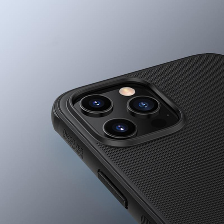 Nillkin Super Frosted Shield Pro - Pouzdro pro Apple iPhone 12 Pro Max (tmavě zelené)