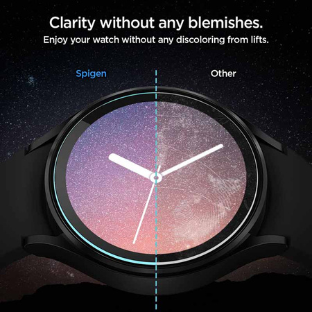 Spigen GLAS.TR EZ FIT 2-Pack - Tempered glass for Samsung Galaxy Watch 5 Pro 45 mm (2 pcs)