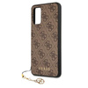 Collection Guess 4G Charms - Étui Samsung Galaxy A32 LTE (marron)
