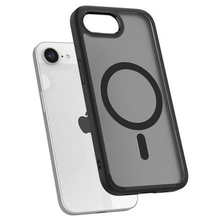 Spigen Ultra Hybrid MagSafe - tok iPhone 16e készülékhez (Frost Black)
