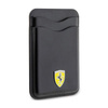 Ferrari Wallet Cardslot MagSafe Leather 2023 - Portefeuille magnétique (noir)