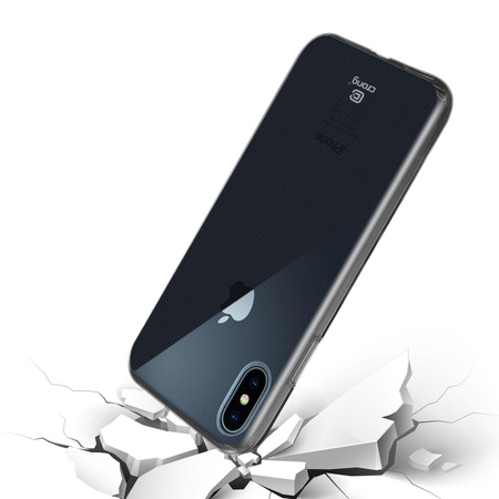 Crong Crystal Slim Cover - iPhone Xs Max tok (átlátszó)