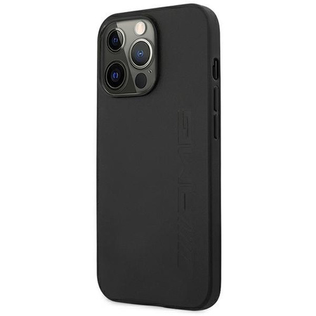 AMG Leather Hot Stamped - Etui iPhone 14 Pro (czarny)