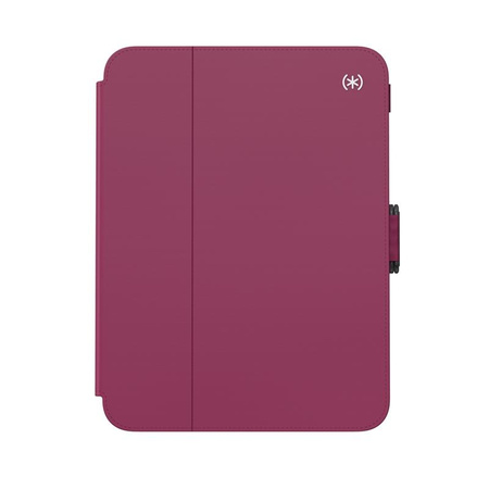 Speck Balance Folio - iPad mini 6 (2021) case with MICROBAN coating (Very Berry Red Slate Grey)