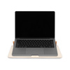 Moshi Muse 14" 3-en-1 Slim - Housse pour MacBook Pro 14" (M4/M3/M2/M1/2024-2021) (Seashell White)