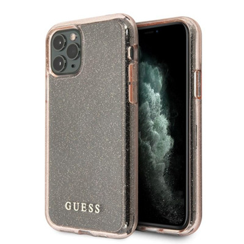 Guess Glitter Tasche - iPhone 11 Pro Max (Rosa)