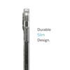Speck Presidio Perfect-Clear with Glitter + MagSafe - iPhone 14 Pro Case with MICROBAN Coating (Clear / Gold Glitter)