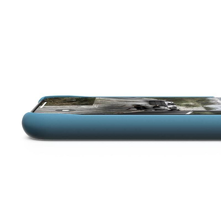 Nordic Elements Saeson Freja - Materiál pouzdra iPhone Xs / X (Petrol)