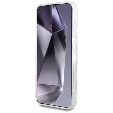 Karl Lagerfeld Rhinestones Karl Head Logo - Hülle für Samsung Galaxy S25 (Transparent)