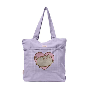 Pusheen - Sac à bandoulière en coton de la collection Moments (37 x 41 cm)