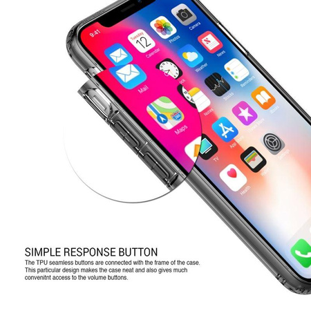 Obliq Naked Shield - Coque pour iPhone Xs / X (Noir)