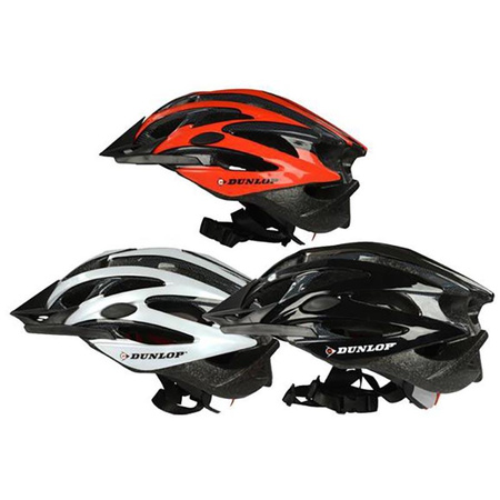 Dunlop - MTB bicycle helmet r. L (Black)