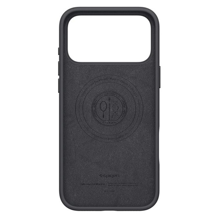 ETUI DO IPHONE 17 PRO do MAGSAFE SPIGEN SILIKONOWE ORYGINALNE CZARNE CASE