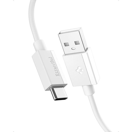 Spigen EB6020AC Essential – Kabel USB-A na USB-C PD 60W 2m (Bílý)