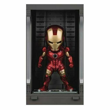 Avengres - Figurka kolekcjonerska Iron Man Mark III with Hall of Armor (czerwono-złoty)