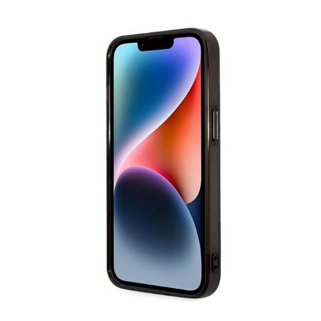 Karl Lagerfeld Gradient Ikonik Karl & Choupette - Coque iPhone 14 (noir)