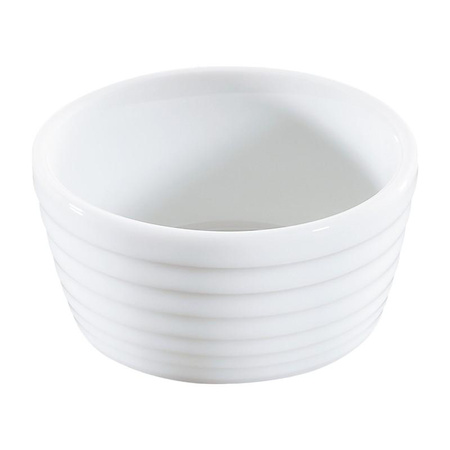 MISECZKA PORCELANOWA ŻAROODPORNA DO DESERÓW, Biała do Zup, Kuchenprofi 11cm