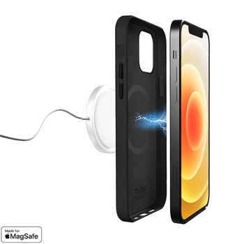 PURO SKYMAG - Pouzdro pro iPhone 12 Pro Max vyrobené pro MagSafe (černé)