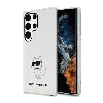 Karl Lagerfeld IML NFT Choupette - Samsung Galaxy S23 Ultra Tasche (transparent)
