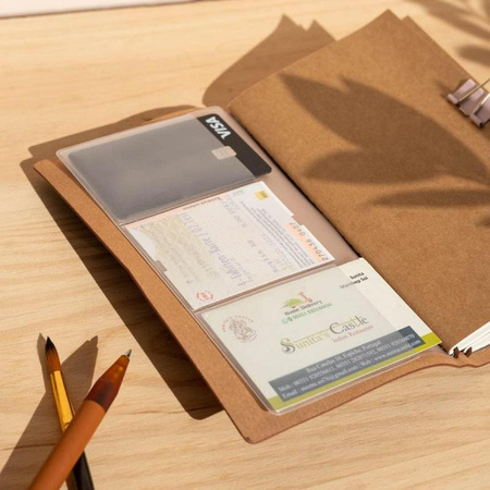 Harry Potter - Leather Travel Notebook 12x19.6 cm (Brown)